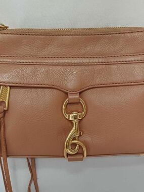 Rebecca Minkoff Soft Leather Shoulder Bag in Tan
